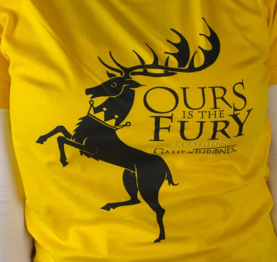 Game of Thrones - Baratheon House Sigil Yellow Female T-Shirt