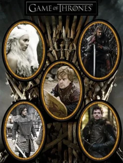 Game of Thrones - Character Magnet Sheet (Set of 5)