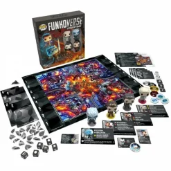 Game of Thrones - Daenerys, Night King, Jon Snow & Arya Stark Pop! Funkoverse Strategy Board Game 4-Pack
