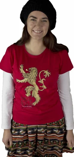Game of Thrones - Lannister House Sigil Red Female T-Shirt
