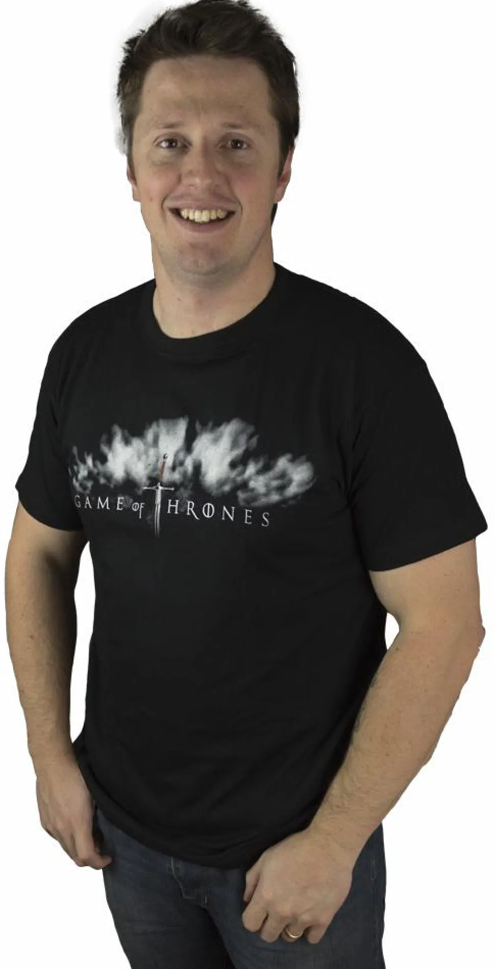 Game of Thrones - Logo Black Male T-Shirt