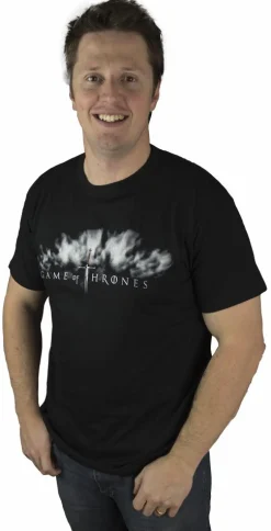 Game of Thrones - Logo Black Male T-Shirt