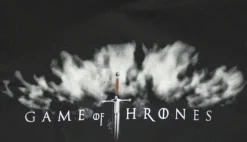 Game of Thrones - Logo Black Male T-Shirt