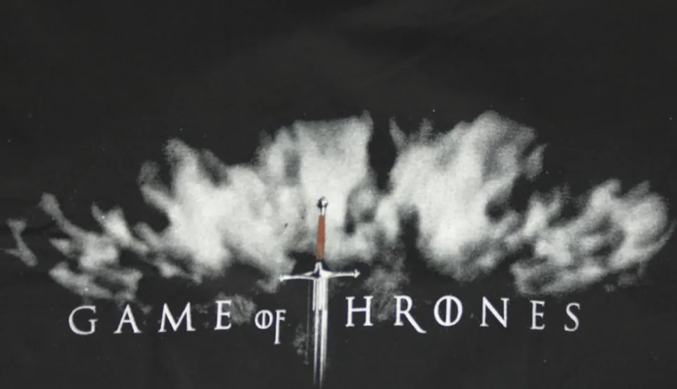Game of Thrones - Logo Black Male T-Shirt