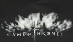 Game of Thrones - Logo Black Male T-Shirt