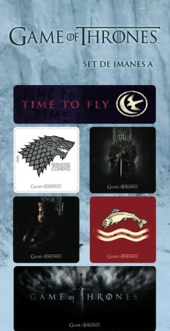 Game of Thrones - Magnet Set A (Set of 6)