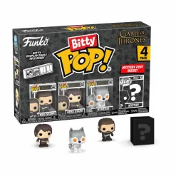 Game of Thrones - Ned Stark, Arya Stark, Nymeria & Mystery Bitty Pop! Vinyl Figure 4-Pack