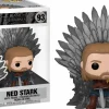 Game of Thrones - Ned Stark on Throne 10th Anniversary Deluxe Pop! Vinyl Figure