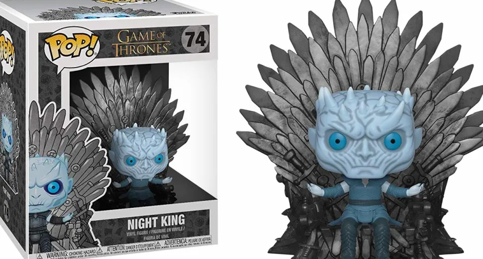 Game of Thrones - Night King on Iron Throne Deluxe Pop! Vinyl Figure