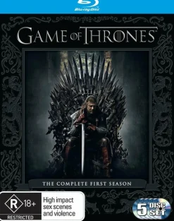 Game of Thrones - Season 1 Blu-Ray Box Set (5 Pack)