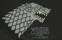 Game of Thrones - Stark House Sigil Black Male T-Shirt