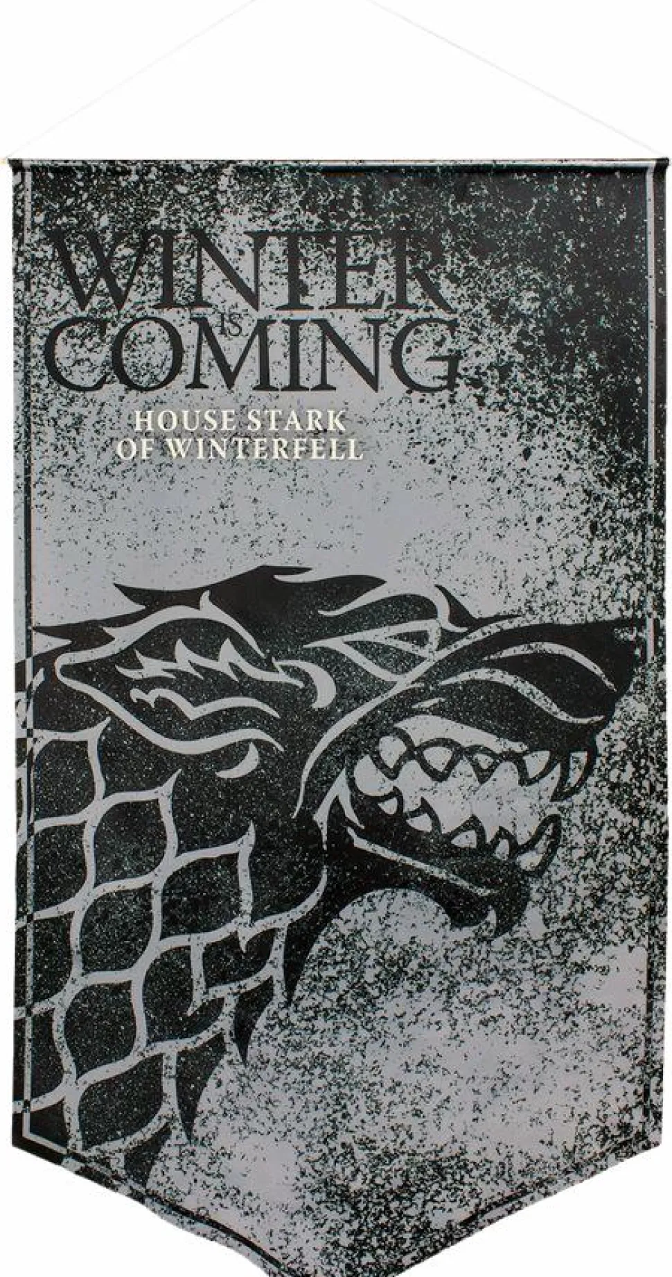 Game of Thrones - Stark Winter is Coming Satin Banner