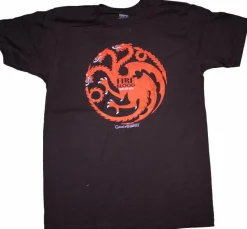 Game of Thrones - Targaryen Fire & Blood Black Male T-Shirt
