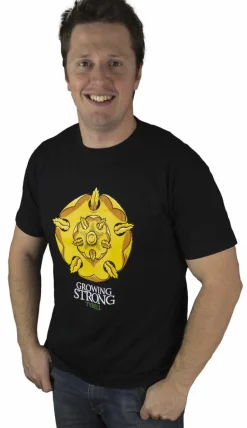 Game of Thrones - Tyrell House Sigil Black Male T-Shirt