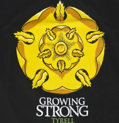 Game of Thrones - Tyrell House Sigil Black Male T-Shirt