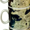 Game of Thrones - Westeros Map Stacked Mugs (Set of 3)