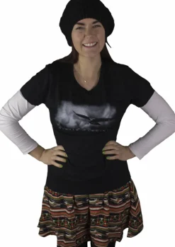 Game of Thrones - Winter is Coming Black Female T-Shirt