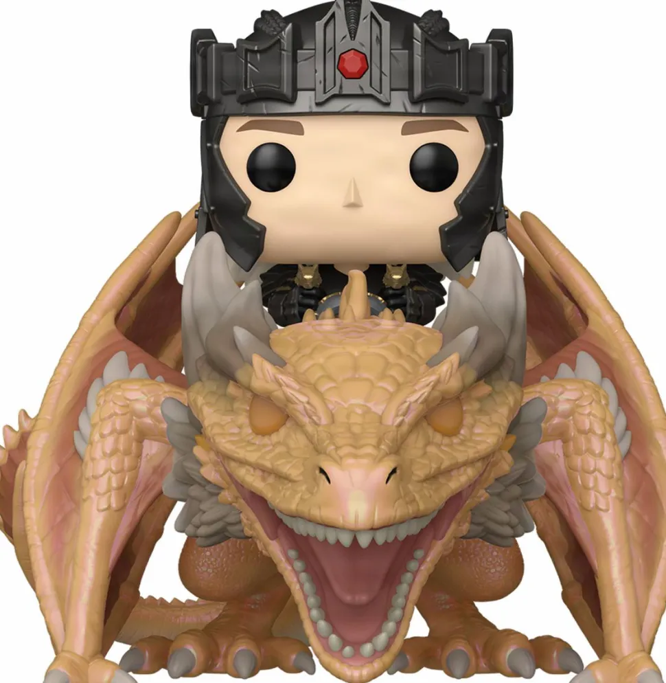 Game of Thrones: House of the Dragon - Aegon Targaryen with Sunfyre Pop! Rides Vinyl Figure
