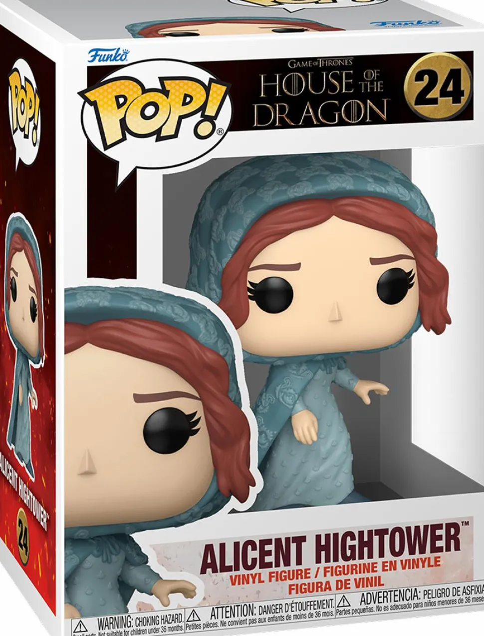 Game of Thrones: House of the Dragon - Alicent Hightower (Teal Cloak) Pop! Vinyl Figure