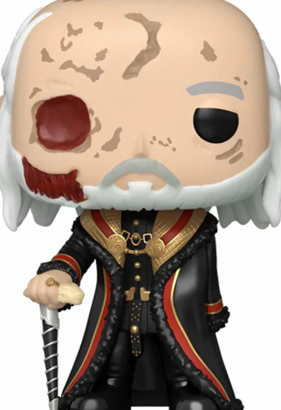 Game of Thrones: House of the Dragon - Masked Viserys Targaryen Pop! Vinyl Figure in Acrylic Pop! Protector (Chase Variant)
