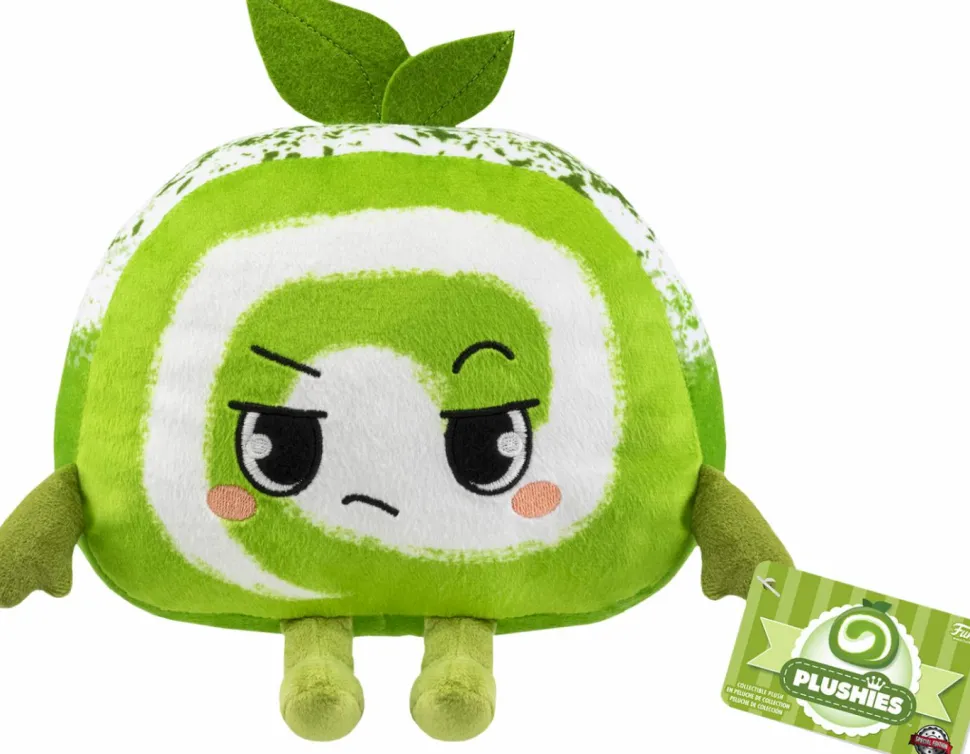 Gamer Desserts - Matcha Swiss Roll Plushies 7” Plush
