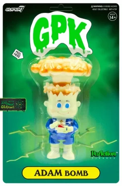 Garbage Pail Kids - Adam Bomb Atomic Glow in the Dark ReAction 3.75” Action Figure