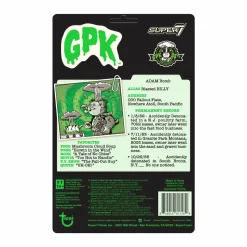 Garbage Pail Kids - Adam Bomb Atomic Glow in the Dark ReAction 3.75” Action Figure