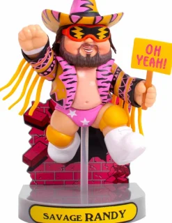 Garbage Pail Kids x WWE - Savage Randy 4” Vinyl Figure