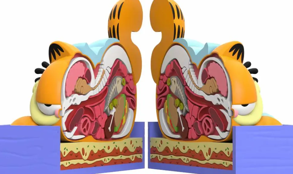 Garfield - Garfield XXPOSED 7" Statue
