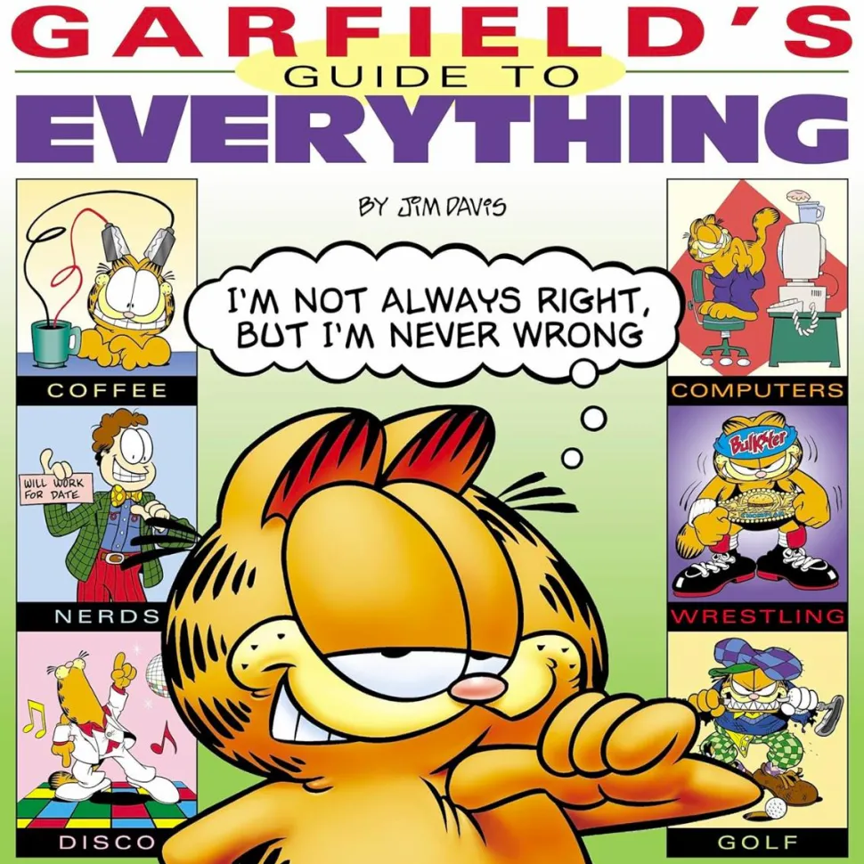 Garfield - Garfield's Guide to Everything Paperback Book