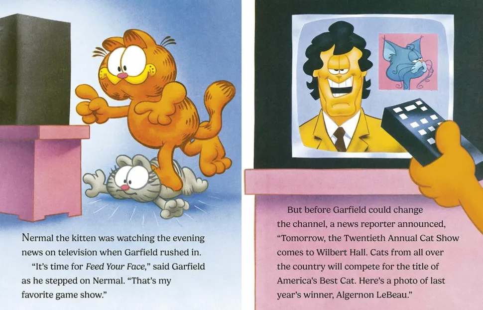 Garfield - The Cat Show Little Golden Book Hardcover