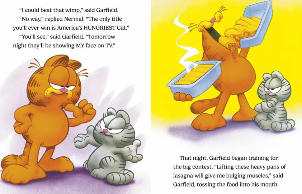Garfield - The Cat Show Little Golden Book Hardcover