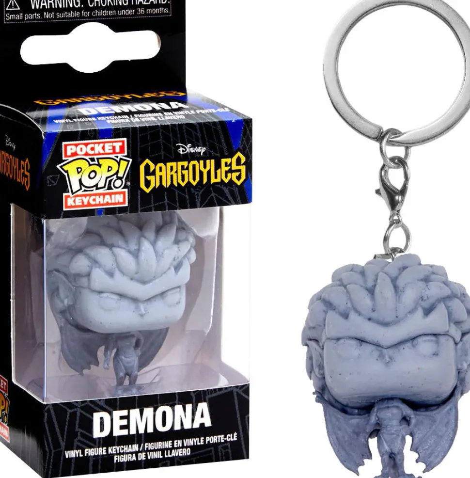 Gargoyles - Demona Stone Pocket Pop! Vinyl Keychain