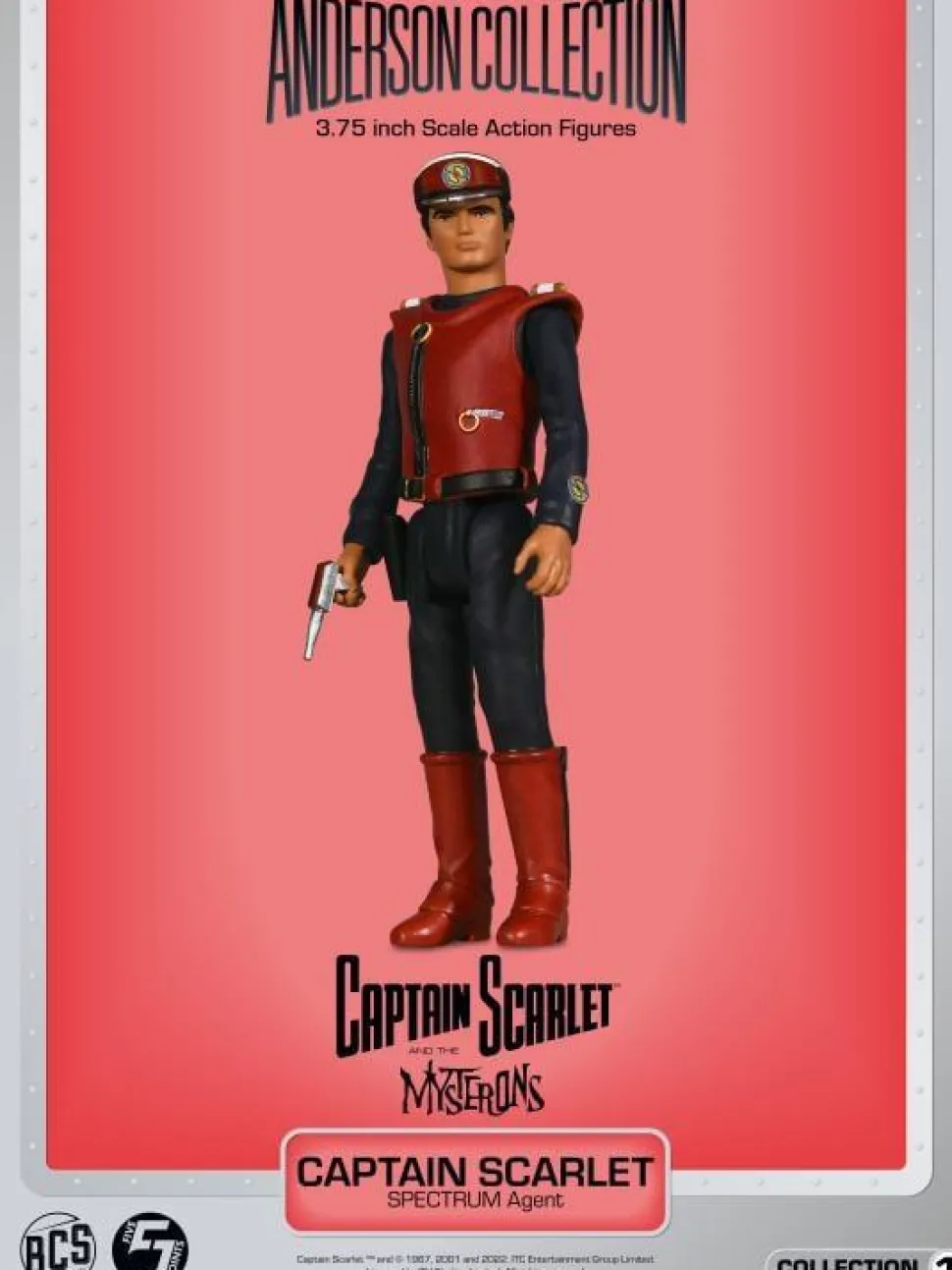 Gerry Anderson - The Anderson Collection Wave 1 3.75" Scale Action Figure Bundle (Set of 6)