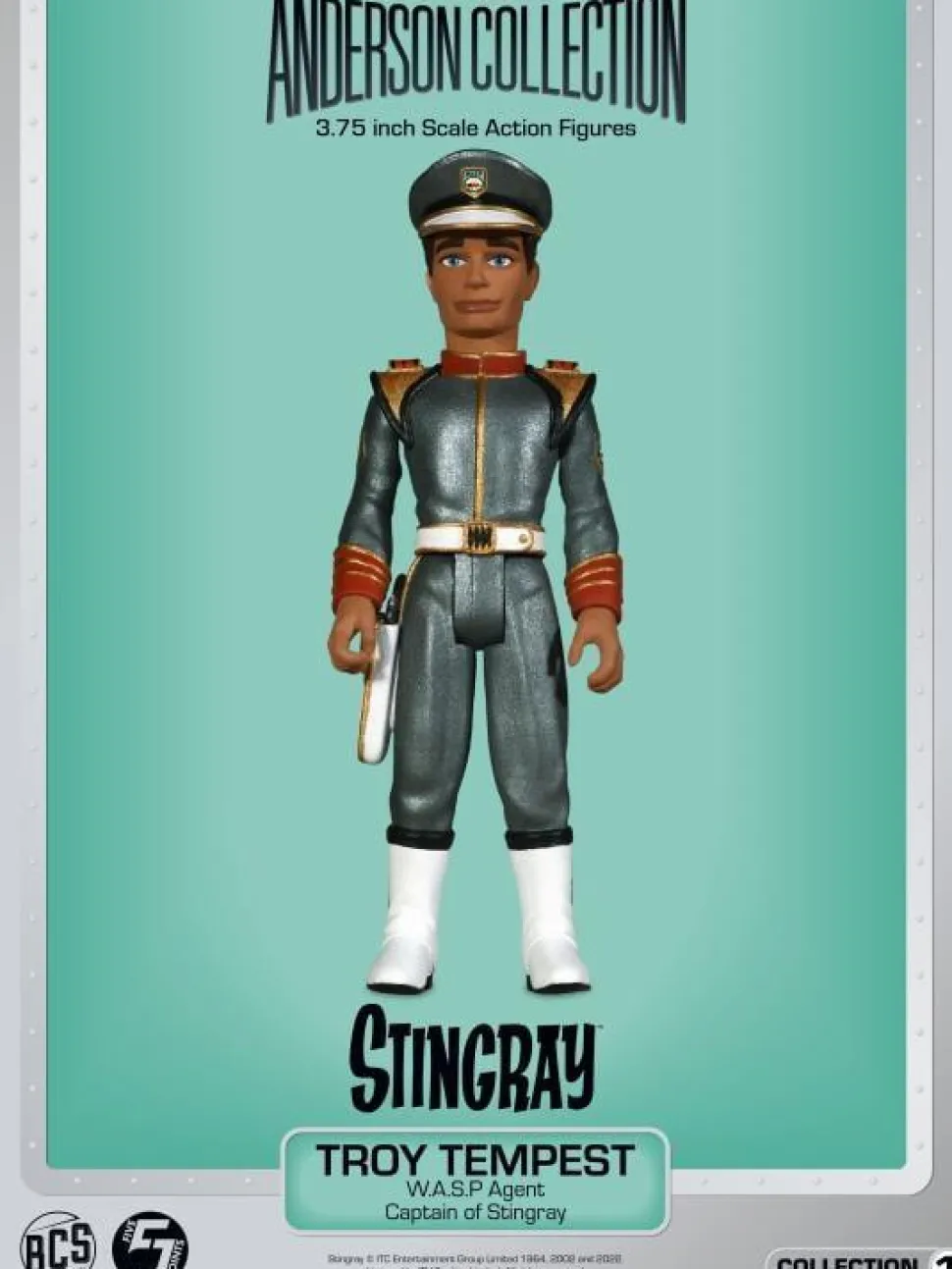 Gerry Anderson - The Anderson Collection Wave 1 3.75" Scale Action Figure Bundle (Set of 6)