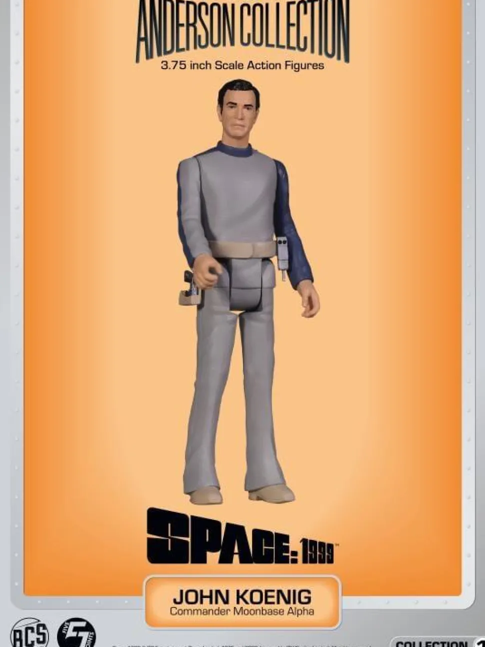 Gerry Anderson - The Anderson Collection Wave 1 3.75" Scale Action Figure Bundle (Set of 6)