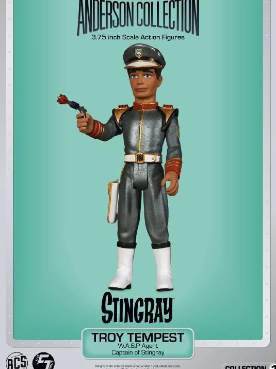 Gerry Anderson - The Anderson Collection Wave 1 3.75" Scale Action Figure Bundle (Set of 6)