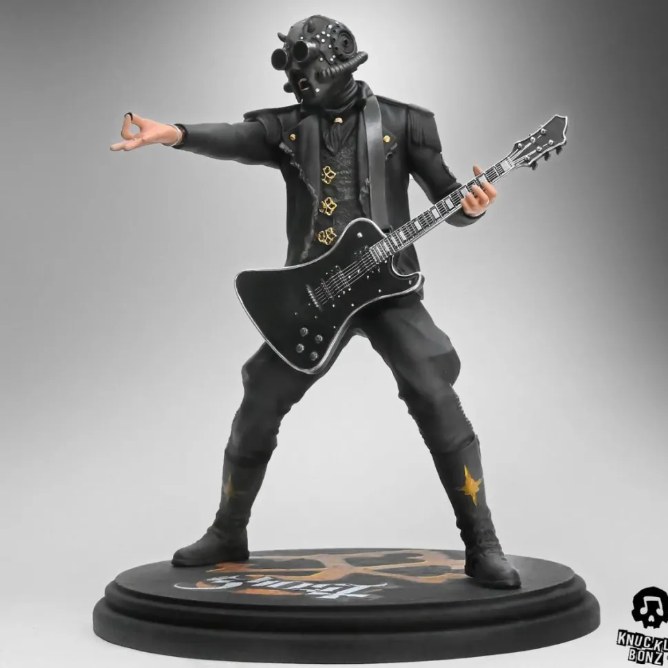 Ghost - Nameless Ghoul II (Black Guitar) Rock Iconz 1/9th Scale Statue