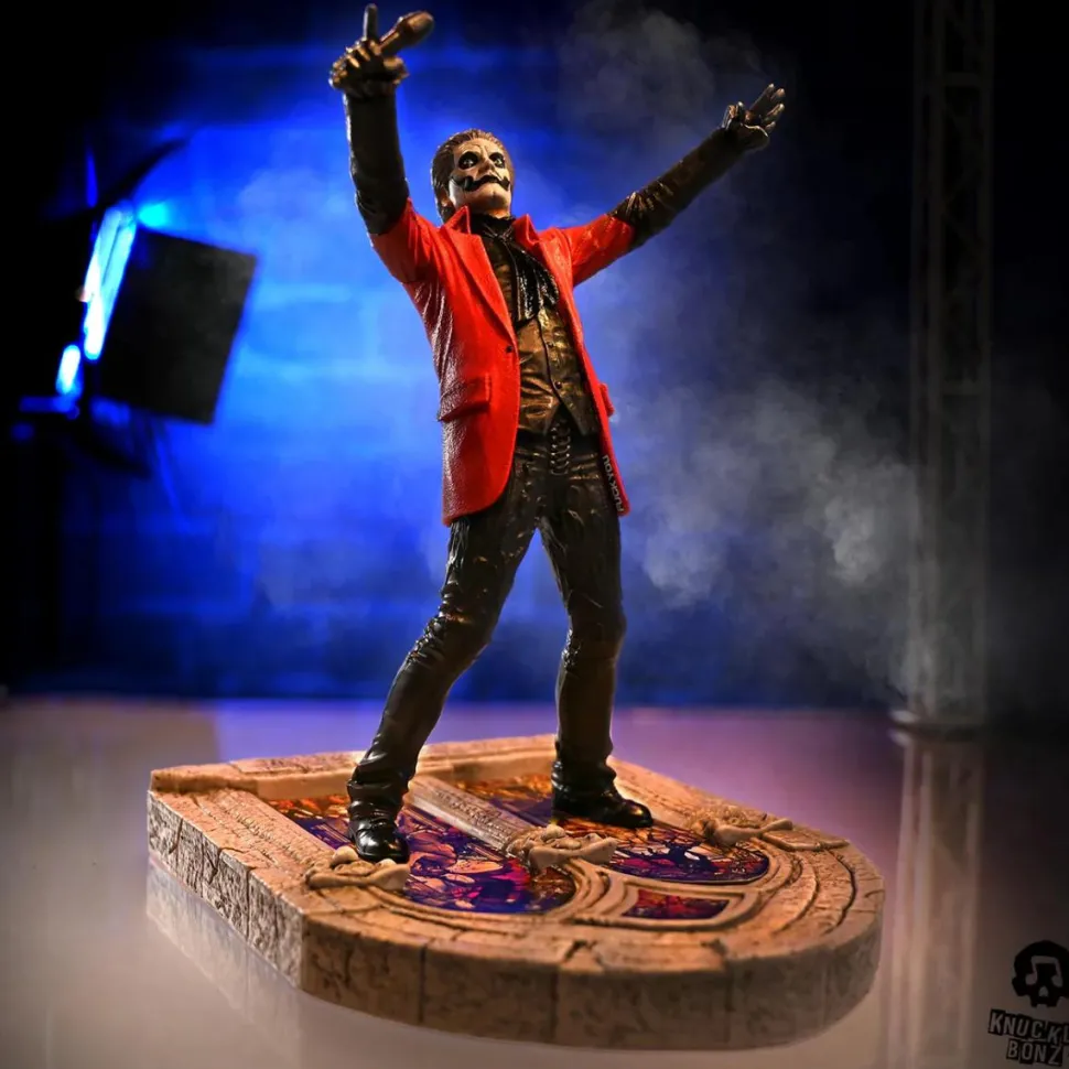 Ghost - Papa Emeritus IV (Red Jacket) Rock Iconz 1/9th Scale Statue