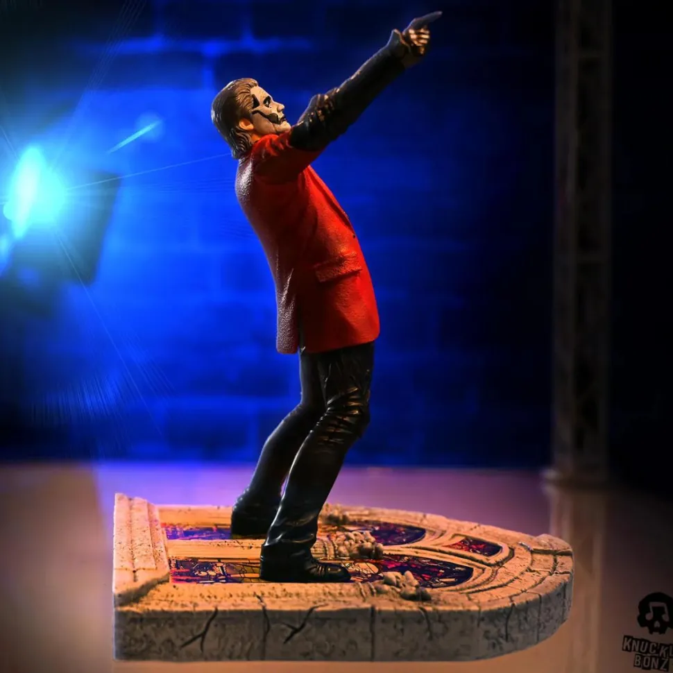 Ghost - Papa Emeritus IV (Red Jacket) Rock Iconz 1/9th Scale Statue
