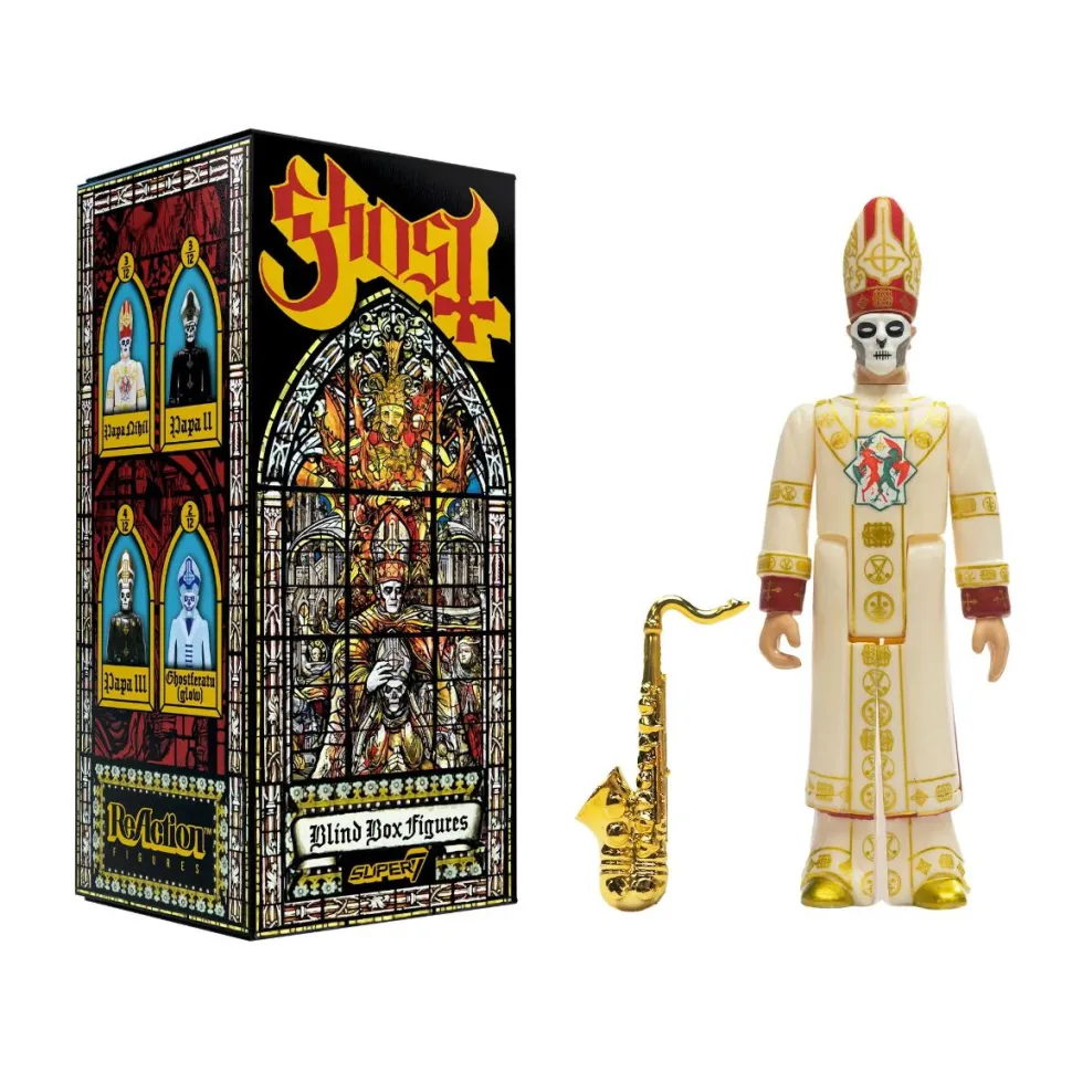 Ghost - Wave 01 Blind Box ReAction 3.75" Action Figure (Display of 12)