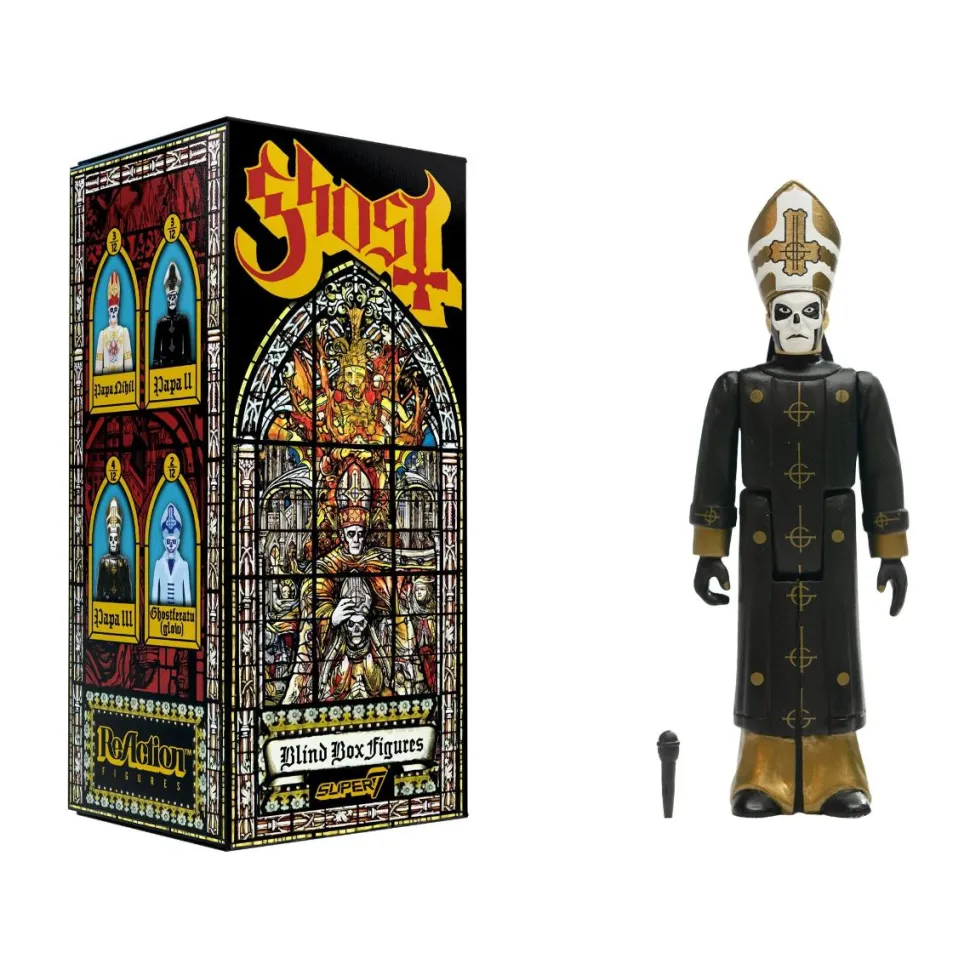 Ghost - Wave 01 Blind Box ReAction 3.75" Action Figure (Display of 12)