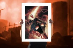 Ghost Rider - Ghost Rider Fine Art Print by Marco Mastrazzo