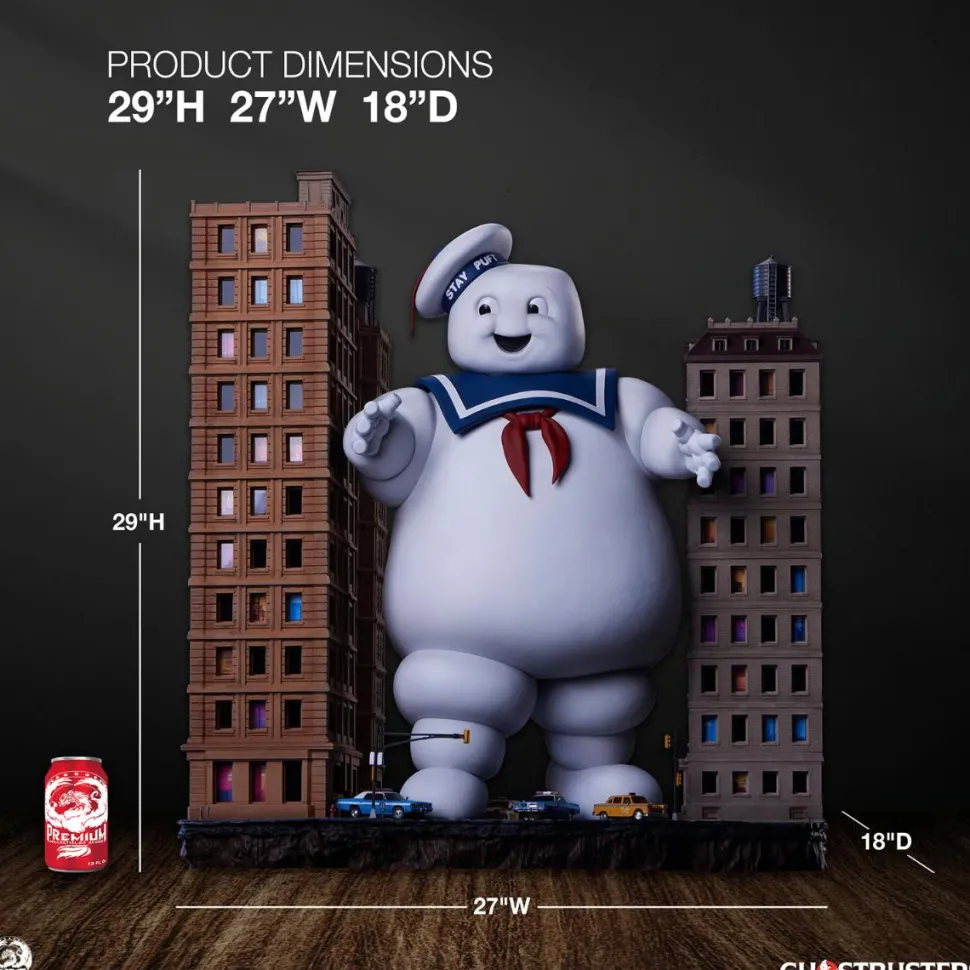 Ghostbusters (1984) - Stay Puft Marshmallow Man 29" Diorama Statue