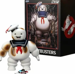 Ghostbusters (1984) - Stay Puft Marshmallow Man with Ecto-1 Next Level Nano Metalfigs Nano Scene Die-Cast Diorama Playset