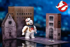 Ghostbusters (1984) - Stay Puft Marshmallow Man with Ecto-1 Next Level Nano Metalfigs Nano Scene Die-Cast Diorama Playset