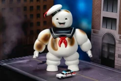 Ghostbusters (1984) - Stay Puft Marshmallow Man with Ecto-1 Next Level Nano Metalfigs Nano Scene Die-Cast Diorama Playset