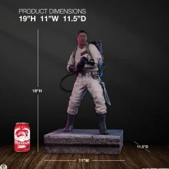 Ghostbusters (1984) - Winston Zeddemore Deluxe Edition Premier Series 1/4 Scale Statue