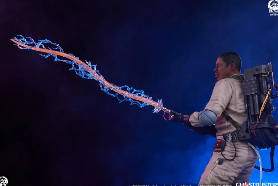 Ghostbusters (1984) - Winston Zeddemore Deluxe Edition Premier Series 1/4 Scale Statue