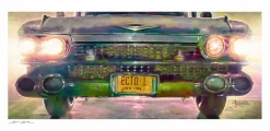 Ghostbusters - Ecto-1 Fine Art Print by Brian Rood